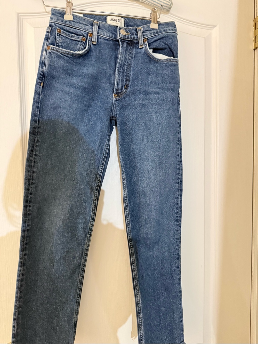 AGOLDE 90’s Pinch Waist High-Rise Straight Jean